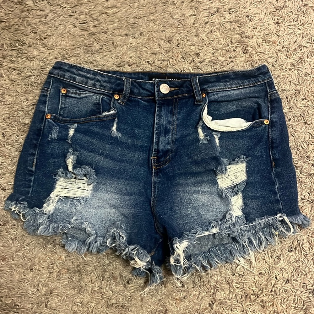 Women’s Jean shorts size 11 Almost famous